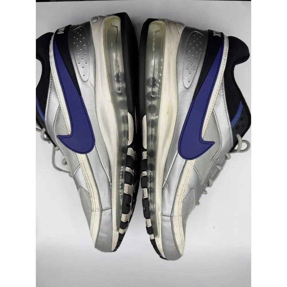 Nike Air Max 97 BW Hybrid AO2406-002 Men Size 11.5 Grey Purple No Box - AS IS